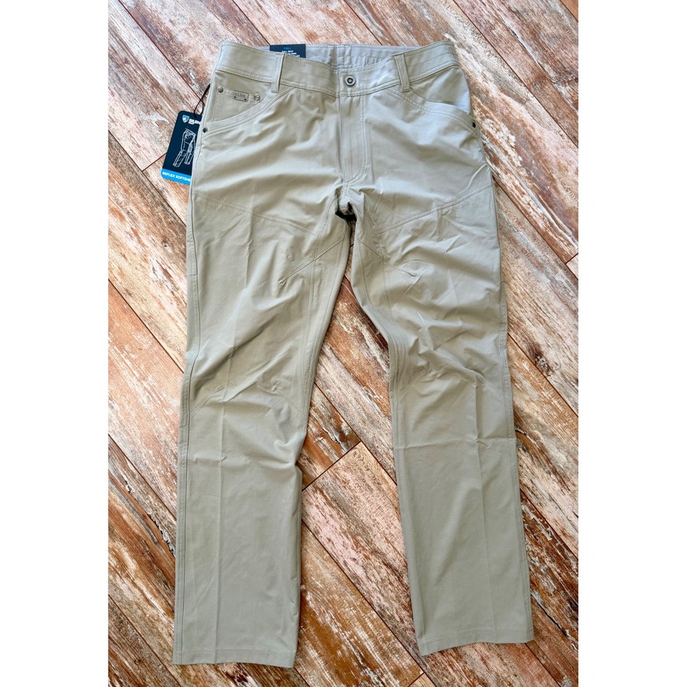 Kuhl Silencr Pants Mens 34x32 NWT Full Fit Khaki Stretch Hiking 5166